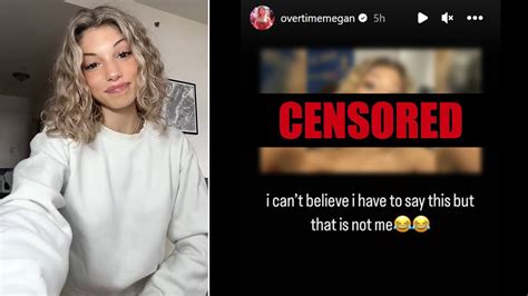 ivertime megan leaks|Overtime Megan Leaked sextape